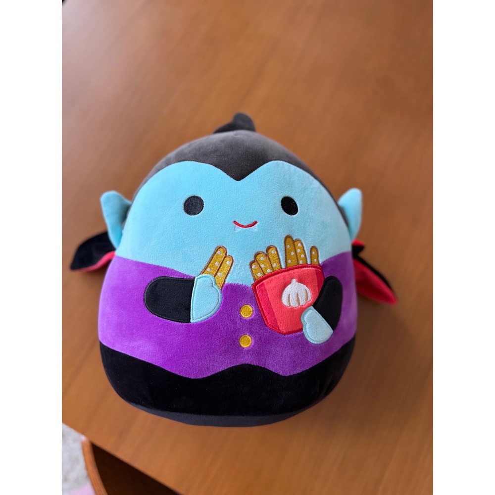 NWT Squishmallow‎ 13x14 in Vince the Vampire Bat French Fries Plush Stuffed  Toy - Picture 6 of 6